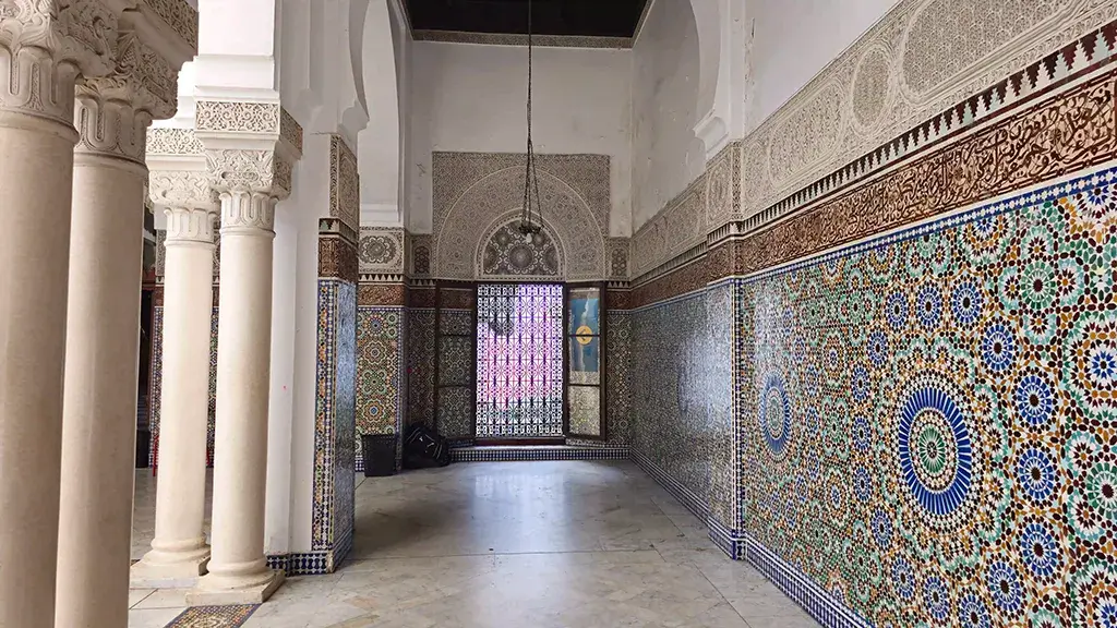 The Grande Mosquée de Paris patio The Grande Mosquée de Paris patio