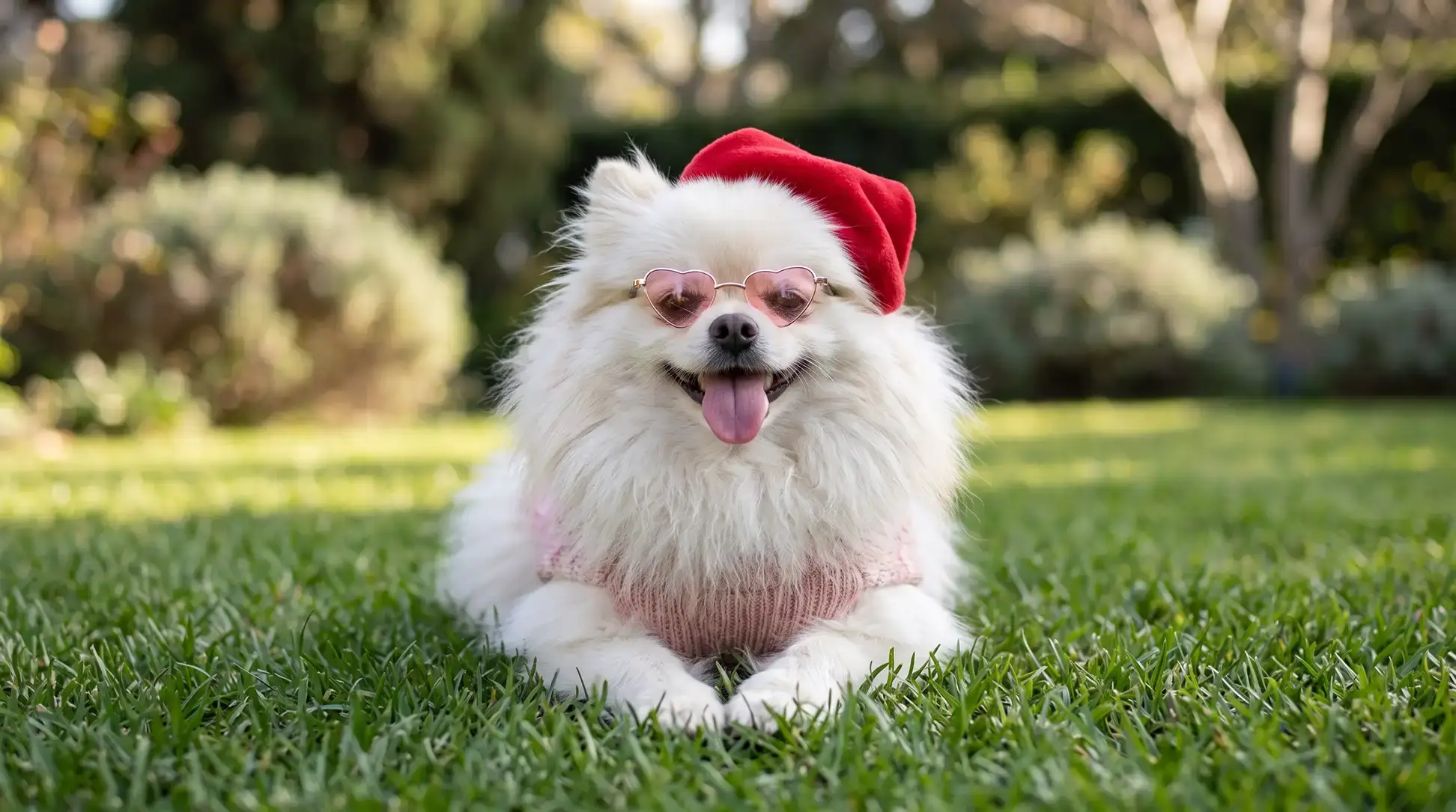 spitz-blanc-beret-rouge-lunettes-coeur La Marche des Animaux: Paris’s Pet Parade for World Animal Day — What to Expect